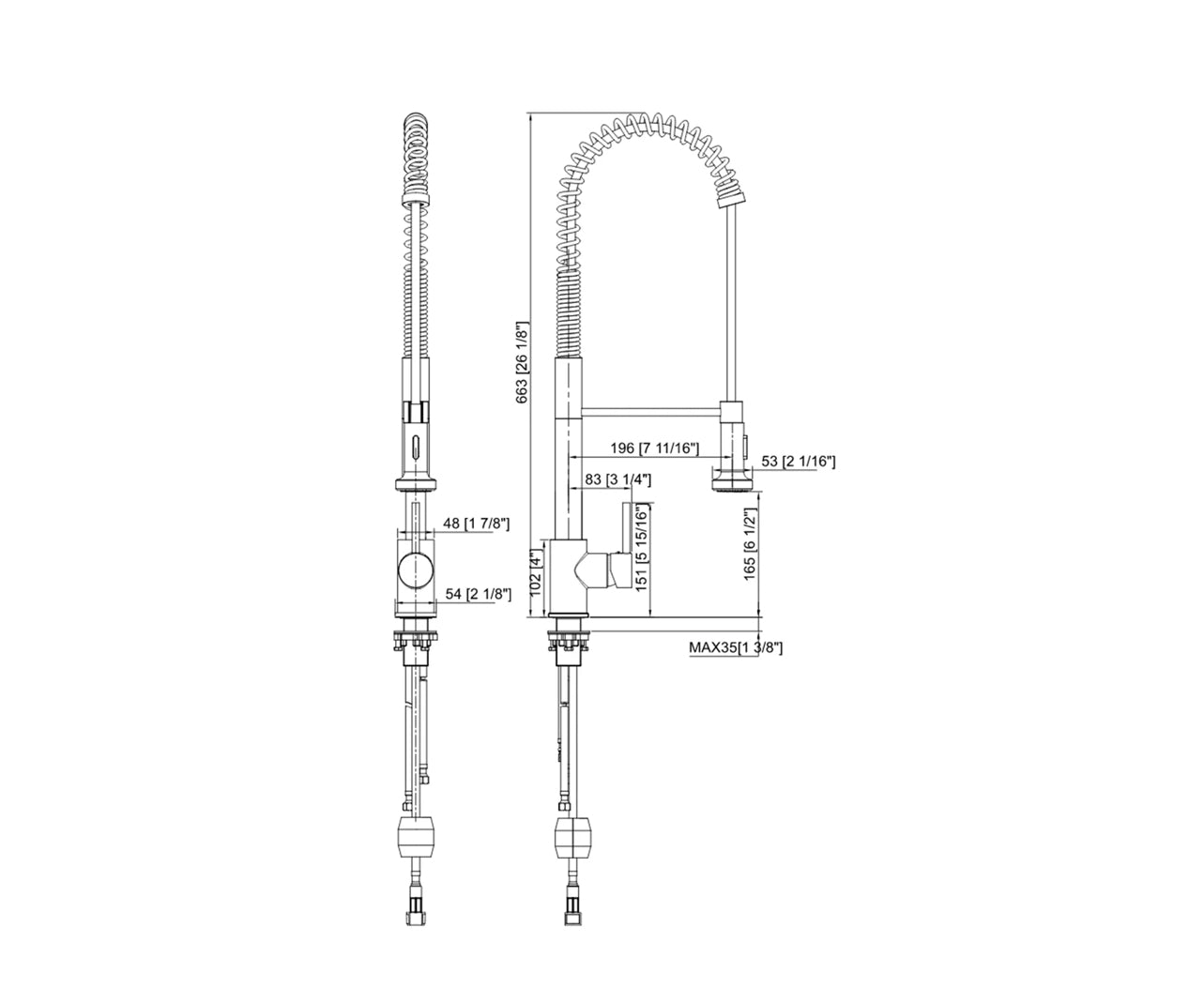 Single Hole Kitchen Faucet