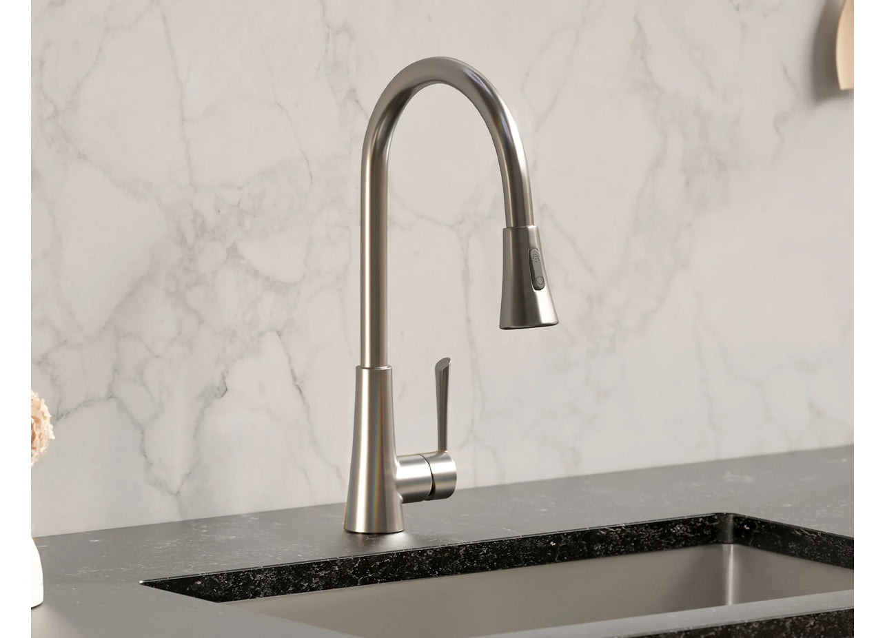 Pull Down Kitchen Faucet
