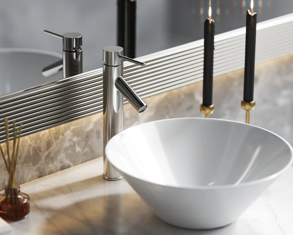 Single Hole Vessel Bathroom Faucet