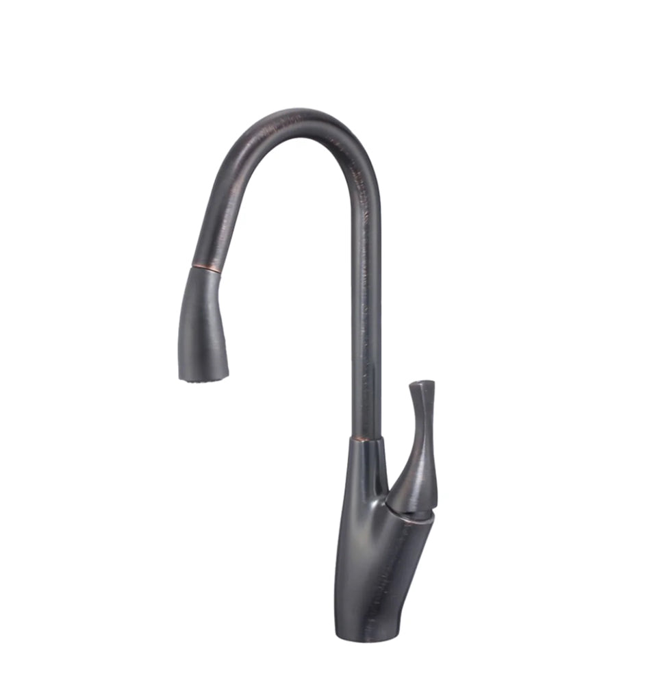 Single Hole Pull Down Kitchen Faucet