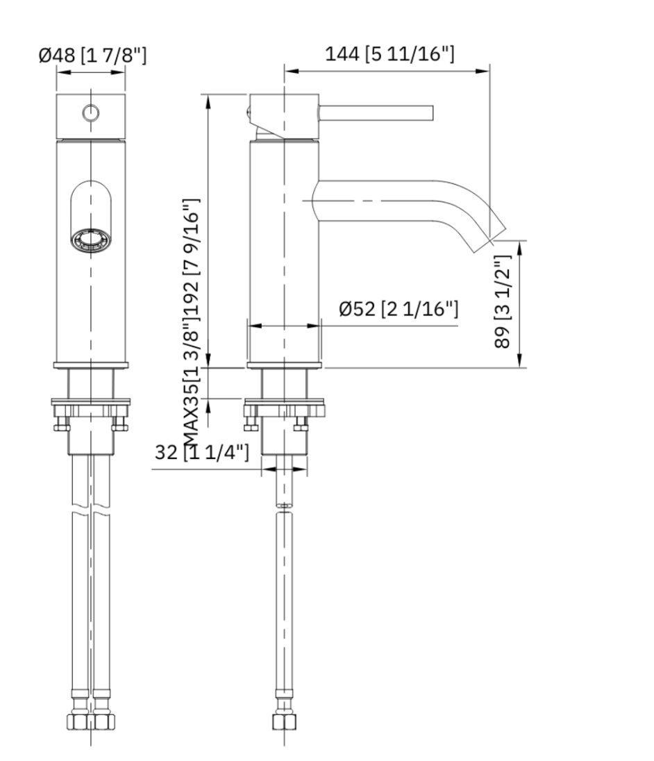 Single Hole Bathroom Faucet